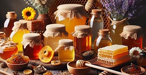diferentes tipos de miel